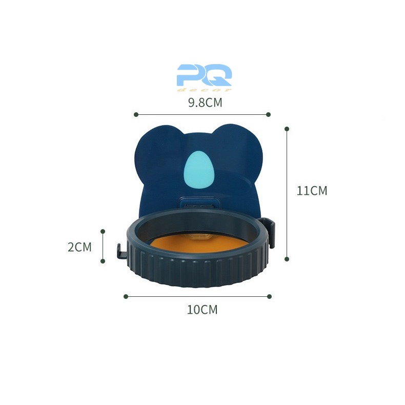 Giá treo máy sấy tóc dán tường tiện lợi chịu lực GT02