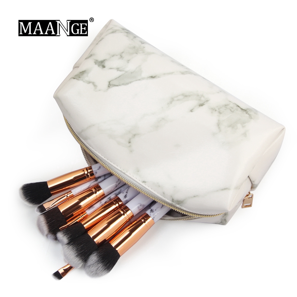 Túi Đựng Mỹ Phẩm MAANGE 0109 Họa Tiết Đá Hoa Cương 90g