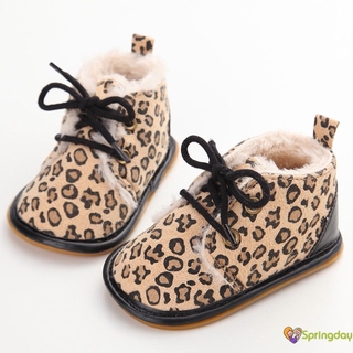 Boots Giữ Ấm Phối Lông Thú Cho Trẻ Sơ Sinh
