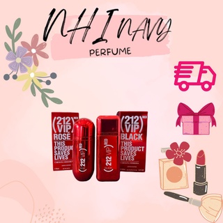 Mẫu thử Nước hoa 212 RED Vip  Black For Man Test 10ml/20ml Spray / Chuẩn authentic