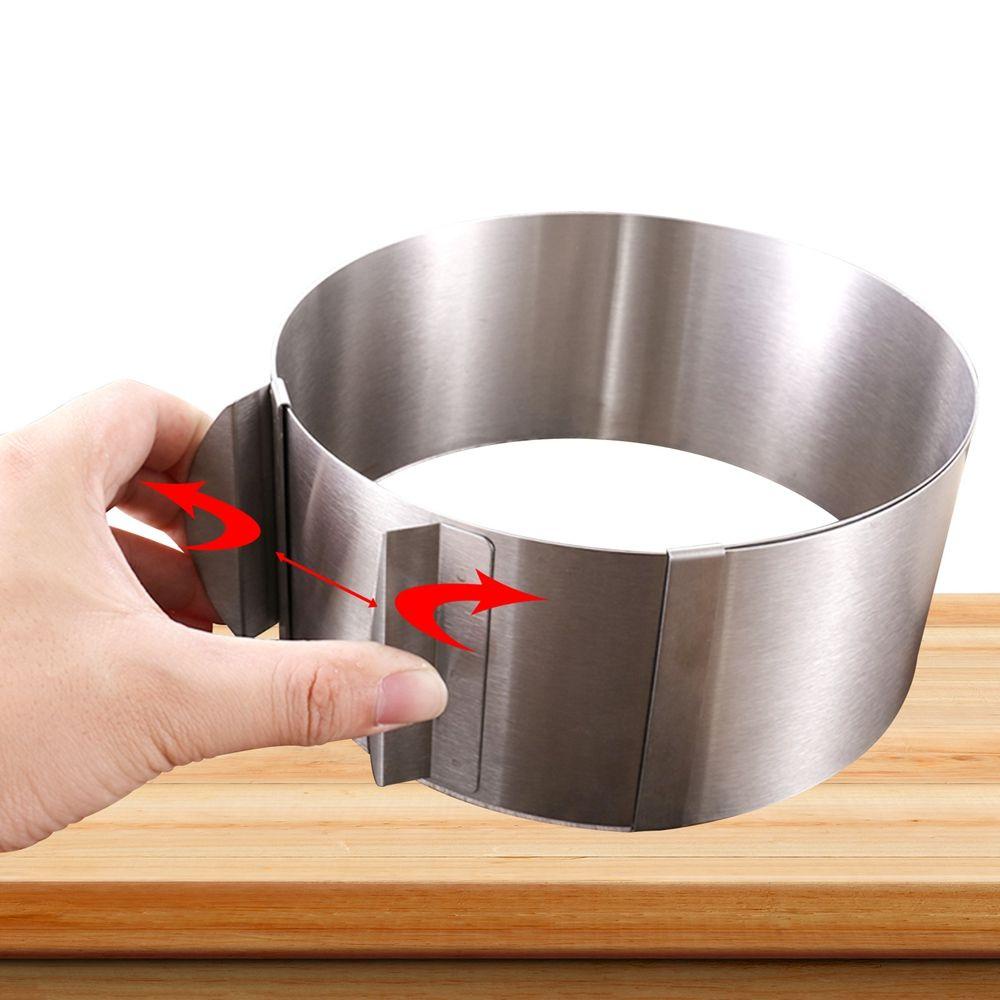 AUGUSTINA Khuôn Làm Bánh Hình Tròn 6-12 inches Có Thể Điều Chỉnh