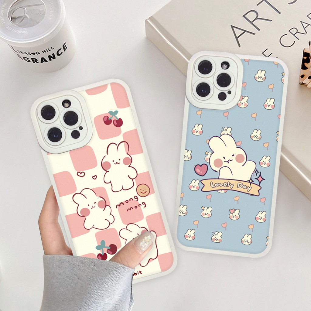 Ốp lưng iphone thỏ xinh 7/8/SE2020/7plus/8plus/x/xs/xsmax/11/12/13