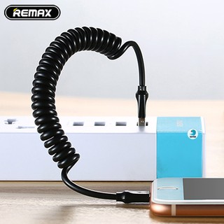 Cáp sạc lò xo Remax RC-117m, RC-117a - cho Android