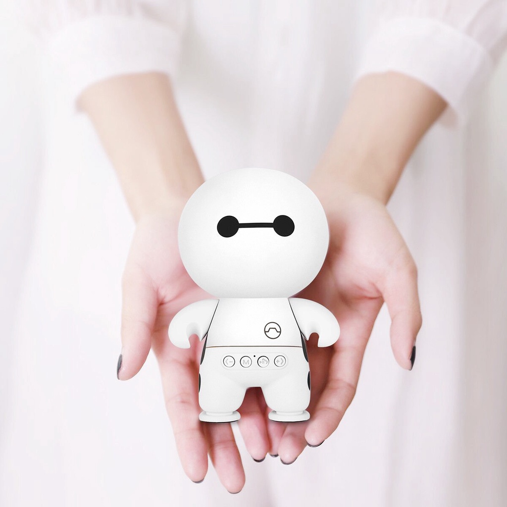 Loa bluetooth 5.0 BAYMAX - Loabuetooth Đẹp Độc Đáo (tặng kèm sạc và jack 3.5mm)