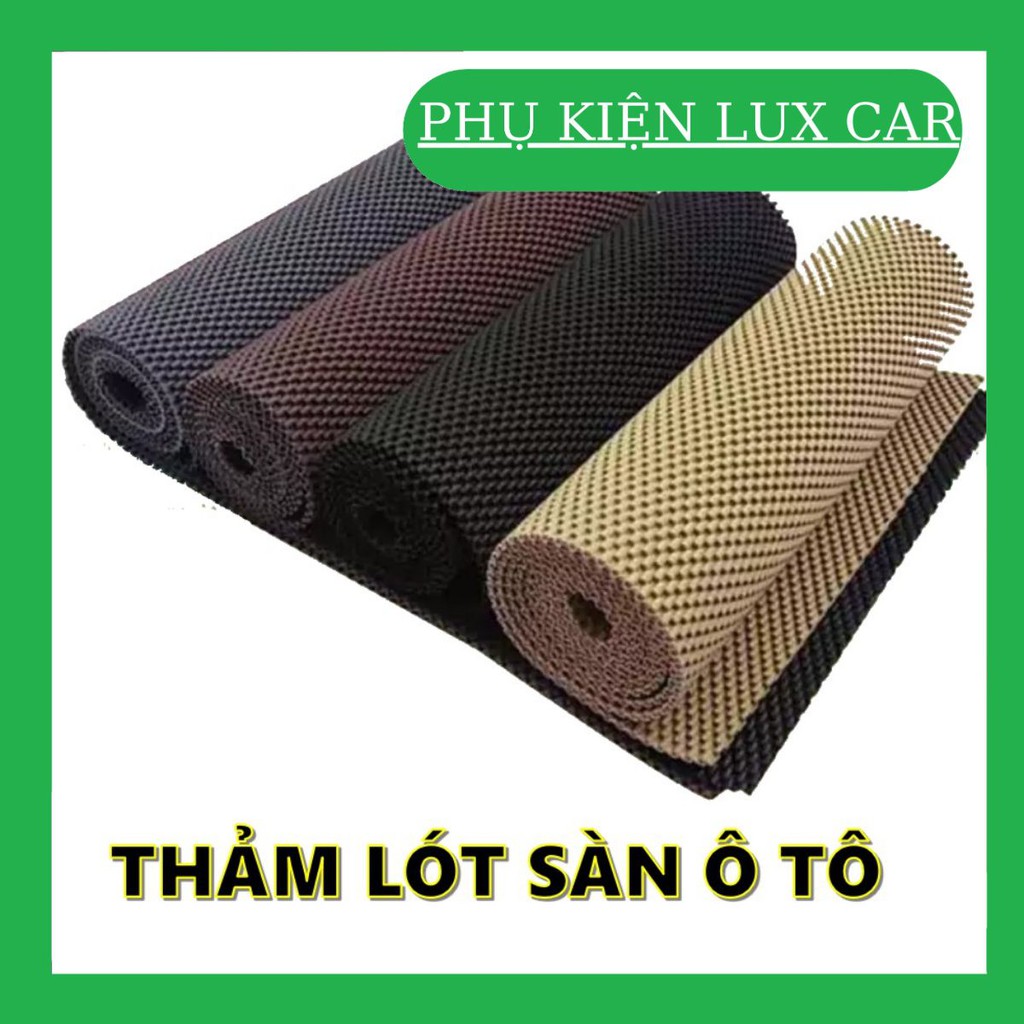 Thảm lót sàn ô tô 4-5 chỗ bằng cao su - LuxCar Auto