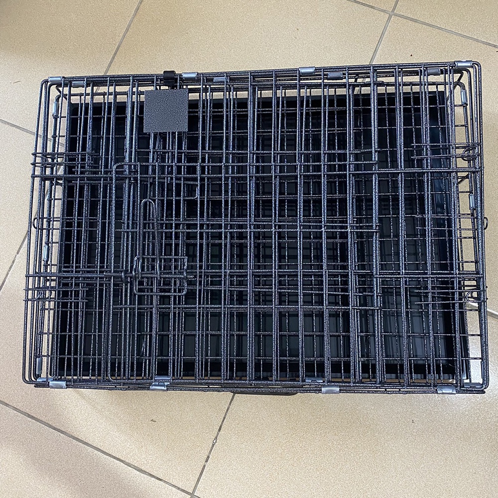 Chuồng lồng cho chó mèo DACOTE sơn tĩnh điện vân đá gấp gọn dễ dàng