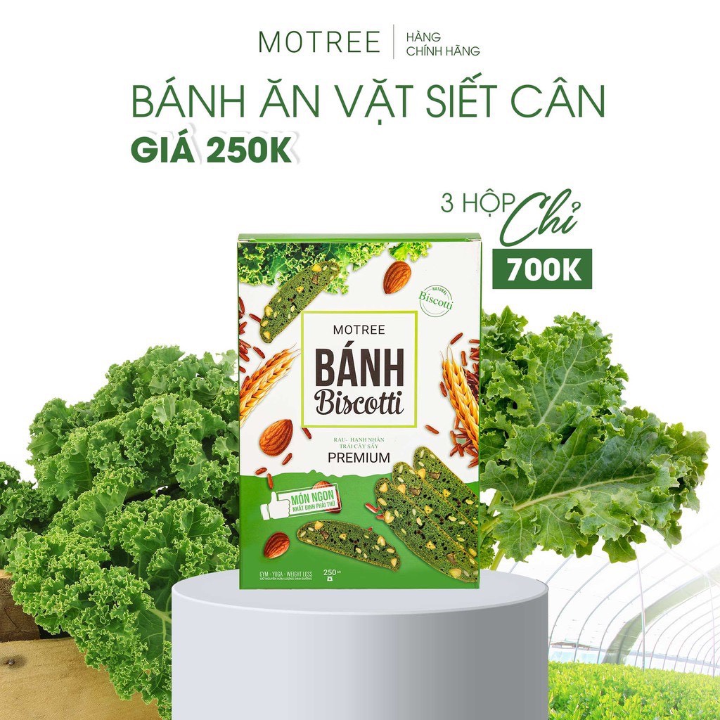 Bánh ăn vặt dành cho người ăn kiêng BISCOTTI - 250 GRAM | BigBuy360 - bigbuy360.vn