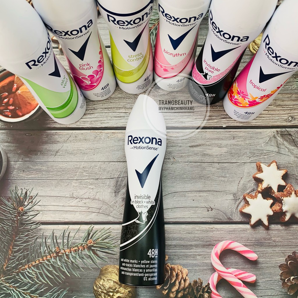  Xịt khử mùi cho nữ Rexona Úc 200ml