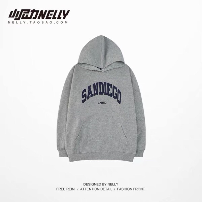 Áo hoodie nelly heybig nỉ lót lông (có sẵn) sandiego | BigBuy360 - bigbuy360.vn