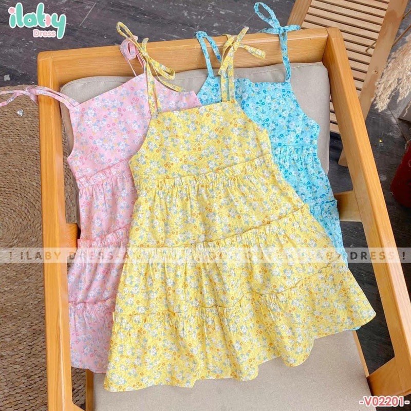 Váy thô mềm hoa nhí (Ảnh thật ở cuối)