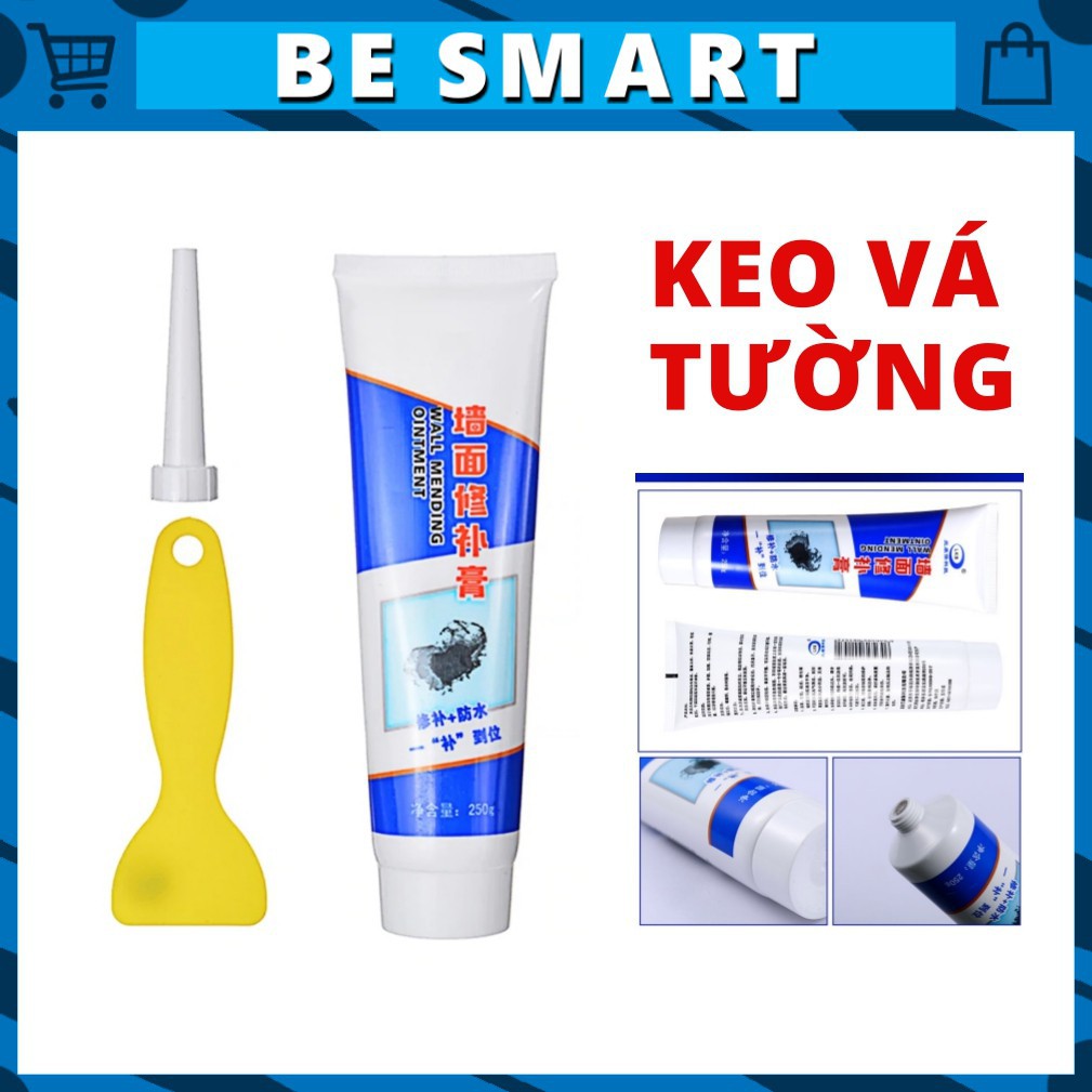 Keo Vá Tường che khuyết điêm. Tặng Kèm Dụng Cụ Trám