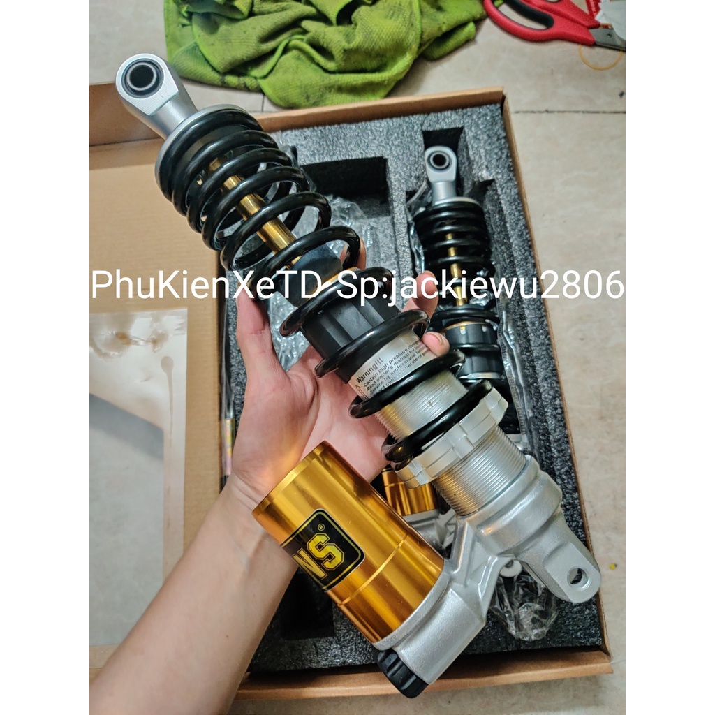 Phuộc Ohlins bình dầu dưới gắn AB NVX PCX NOUVO 5 6...