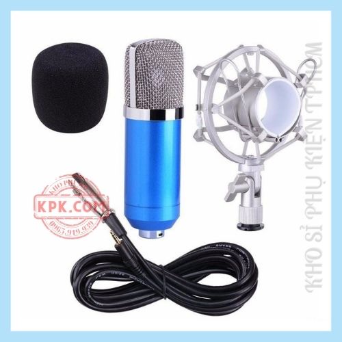 [Mã ELHACE giảm 4% đơn 300K] Mic Hát Karaoke Bm900 Waichang | Mic Thu Âm chuyên dụng | Hàng Chính Hãng