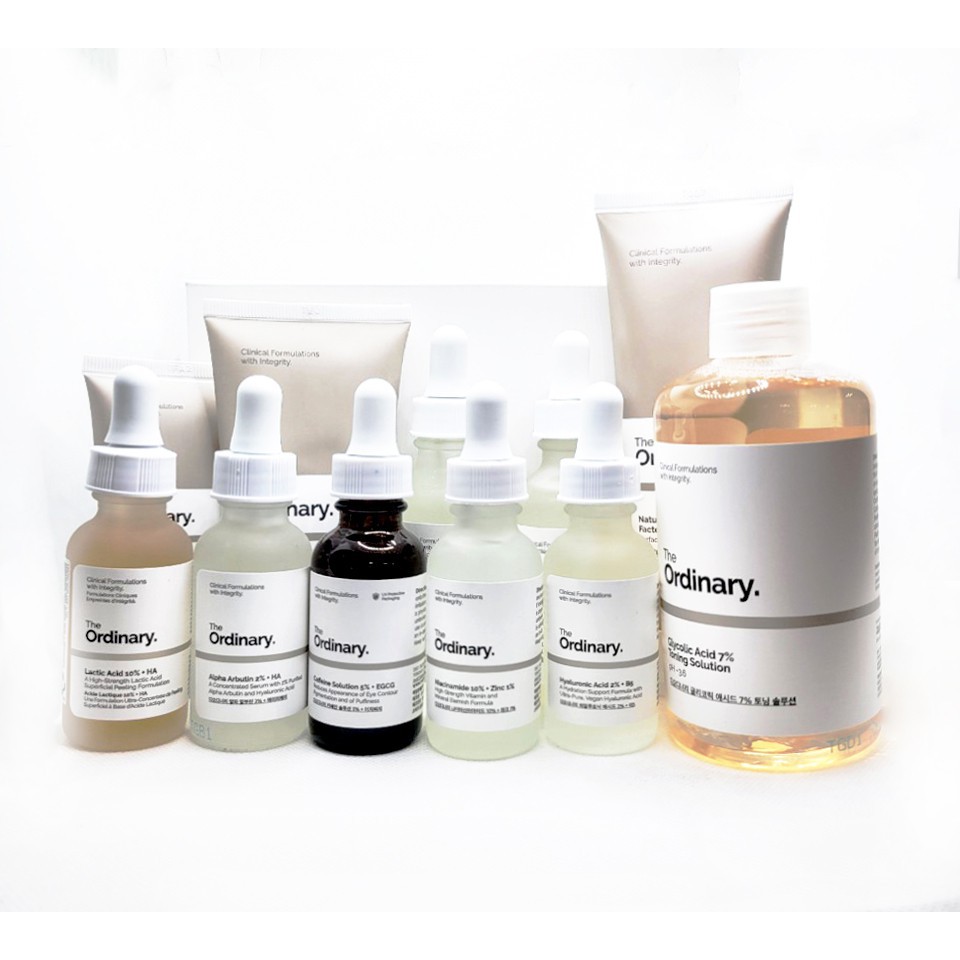Tinh chất/kem dưỡng THE ORDINARY Niacinamide / Hoa Hồng / Hyaluronic Acid nhiều loại tùy chọn
