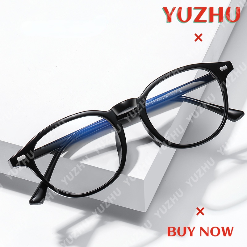 Mắt Kính TR90 Chống Ánh Sáng Xanh Thời Trang Retro Hàn Quốc