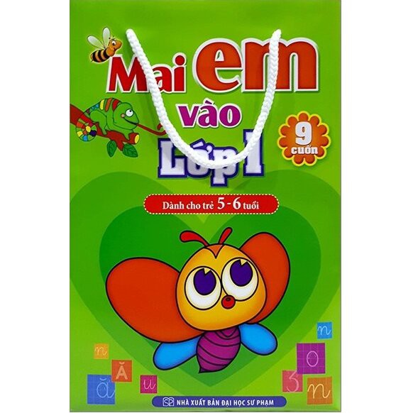 Sách: Mai Em Vào Lớp 1 Dành Cho Trẻ 5-6 Tuổi (Túi 9 Cuốn) | BigBuy360 - bigbuy360.vn