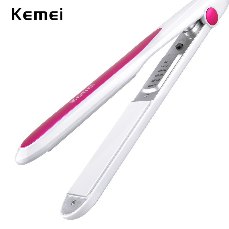Máy kẹp duỗi tóc chuyên nghiệp Kemei tiện lợi KM-532