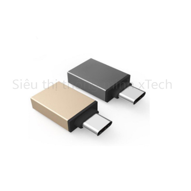 Đầu chuyển đổi Type C sang USB 3.0 - OTG - Hợp kim cao cấp | BigBuy360 - bigbuy360.vn