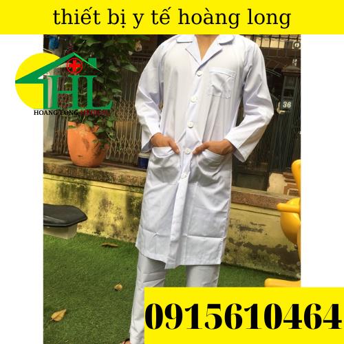 Bộ Quần Áo Blouse (BluE) Bác Sĩ Nam/Nữ Dài Tay Dáng Dài