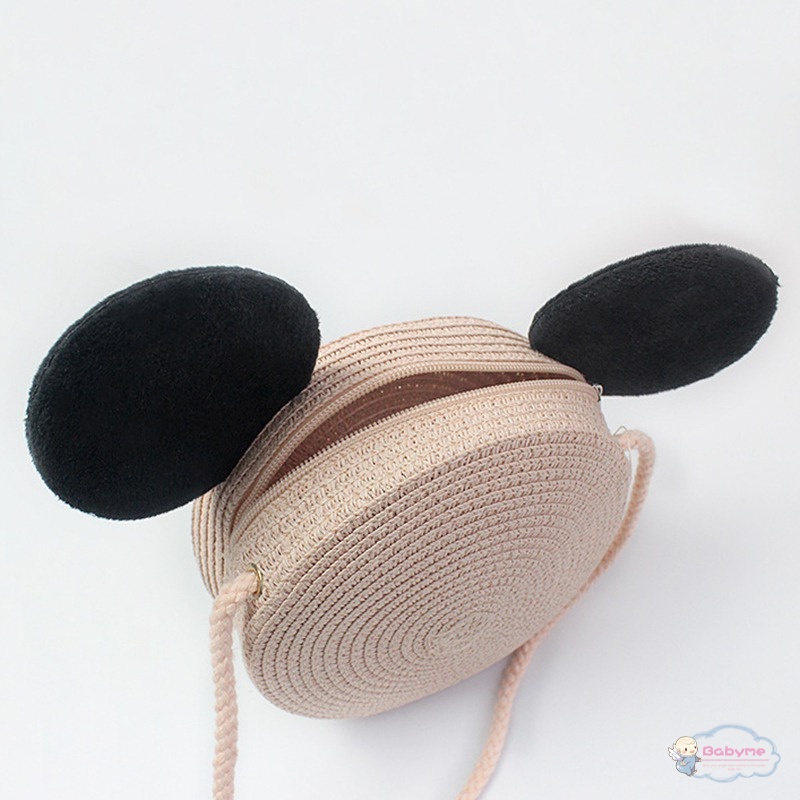 Set Mũ Rơm + Túi cói + Túi cói Chống Nắng Thời Trang Cho Bé Gái