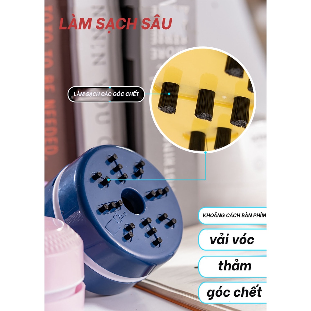 Máy Hút Bụi Để Bàn Mini Chuyên Dụng Cho Bàn Phím, Ngóc Ngách Nhỏ Trong Nhà-Dùng Pin AA | BigBuy360 - bigbuy360.vn