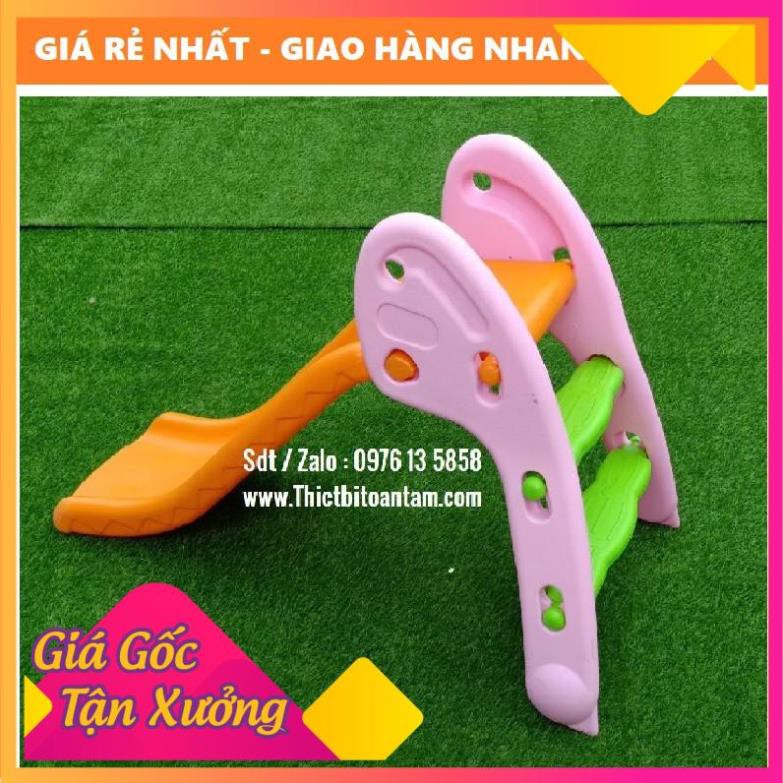 ( giá rẻ nhất )  Cầu trượt cho bé- thiết bị mầm non