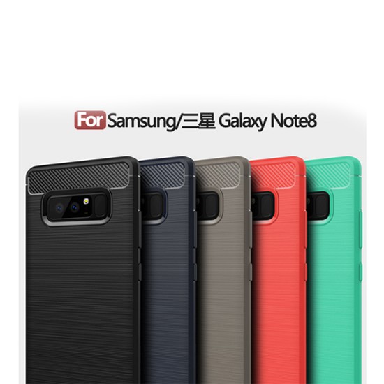 Ốp lưng Dẻo Vân Xước Ngang Chống Sốc Galaxy Note 8