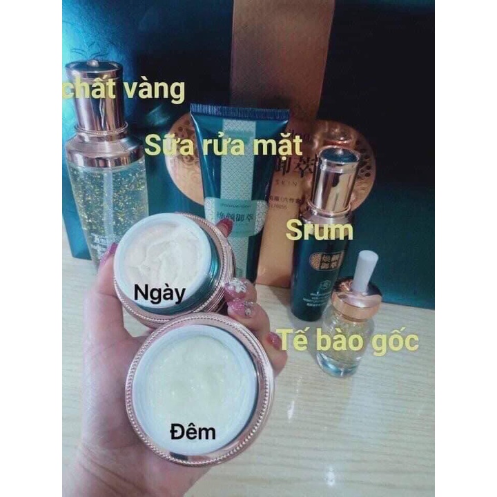 CHĨNH HÃNG-  Bộ hoàng cung Xanh Beauty Skin 6in1 – Hỗ Trợ Xóa mờ nám dưỡng trắng da