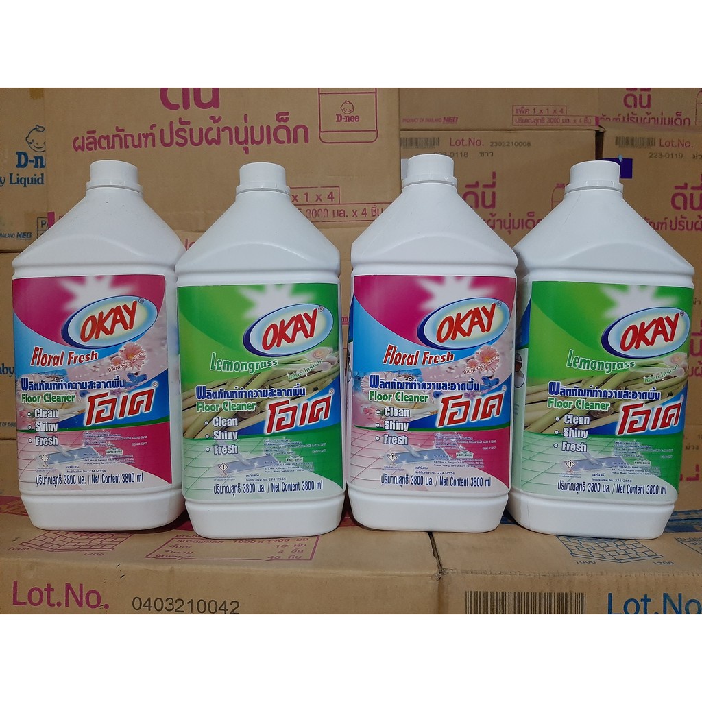 Nước Lau Sàn Okay Thái Lan 3800ML