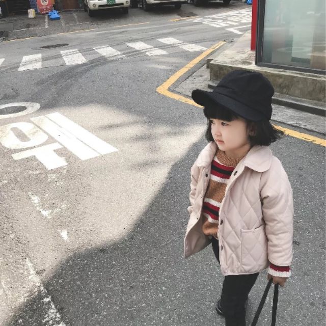 Áo chần chám bé gái