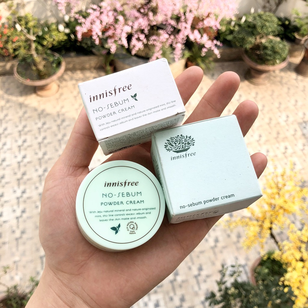 {THANH LÝ} Kem Dưỡng Da Kiềm Dầu Innisfree No-Sebum Powder Cream 25g