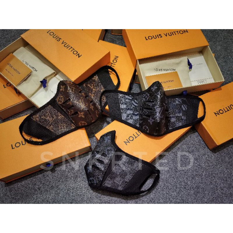 Khẩu trang LV da [LƯU VOUCHER NHẬN NGAY] 🚛 FREE SHIP | SALE SỐC | chống bụi, Full Fize Nam Nữ