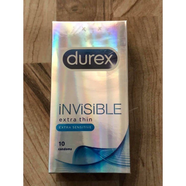 Bao Cao Su Durex Invisible Hộp 10 cái  (Vô hình)