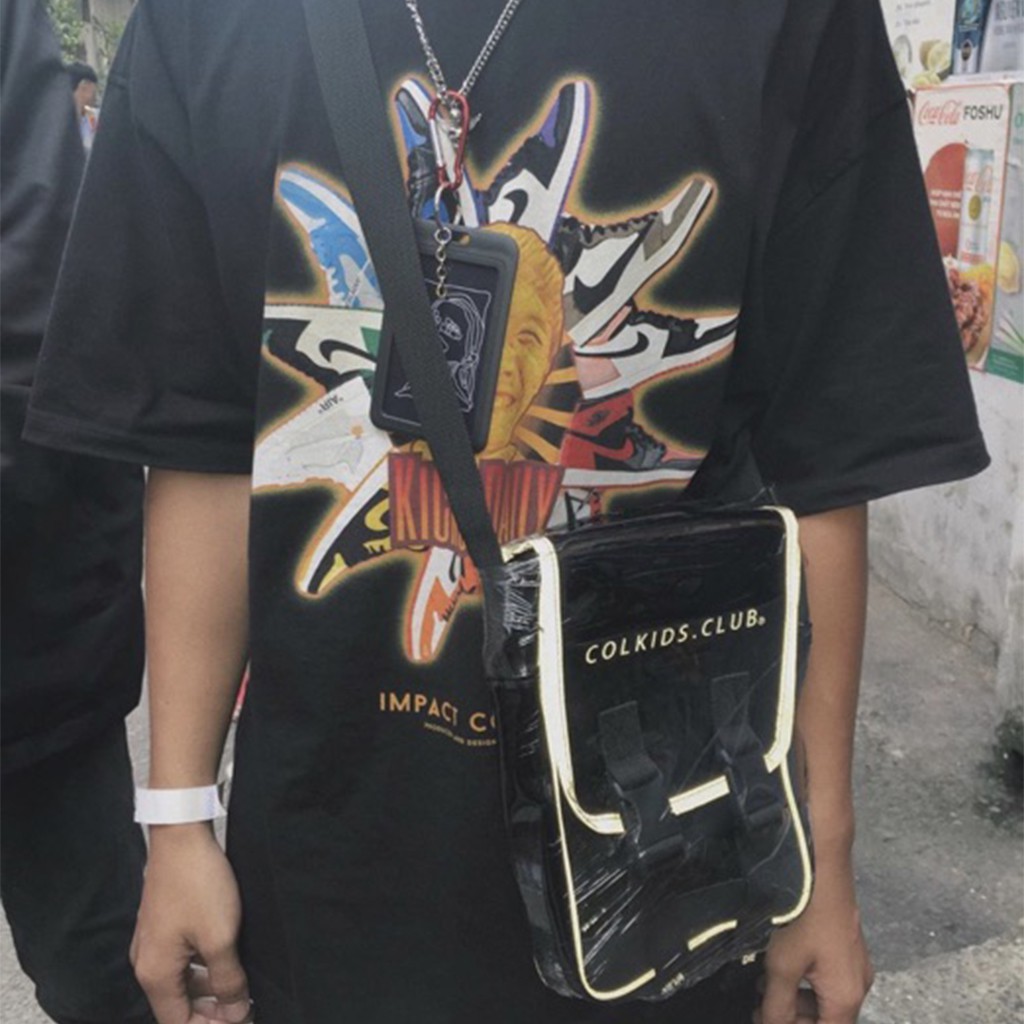 Túi đeo chéo nam nữ unisex phản quang mini bag thời trang trẻ trung chống nước | BigBuy360 - bigbuy360.vn