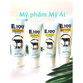 Sữa rửa mặt E100 Sữa bò tươi 50ml/80ml