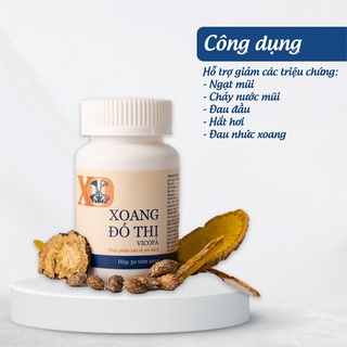 Xoang Đỗ Thị Dạng Viên Uống (1 hộp 30 viên)