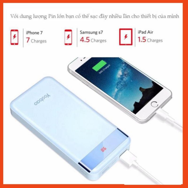 Pin sạc dự phòng dung lượng 20000mah Yoobao M20pro