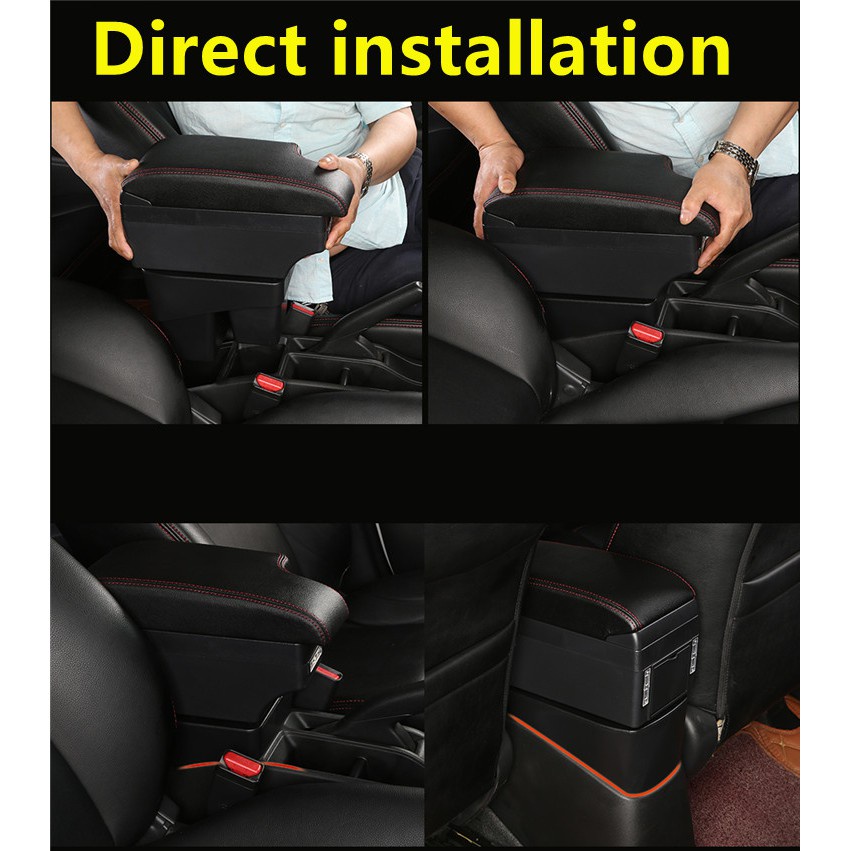 Hộp Đựng Đồ Dùng Gắn Tay Vịn Xe Hơi Điều Chỉnh Được Cho Nissan Almera