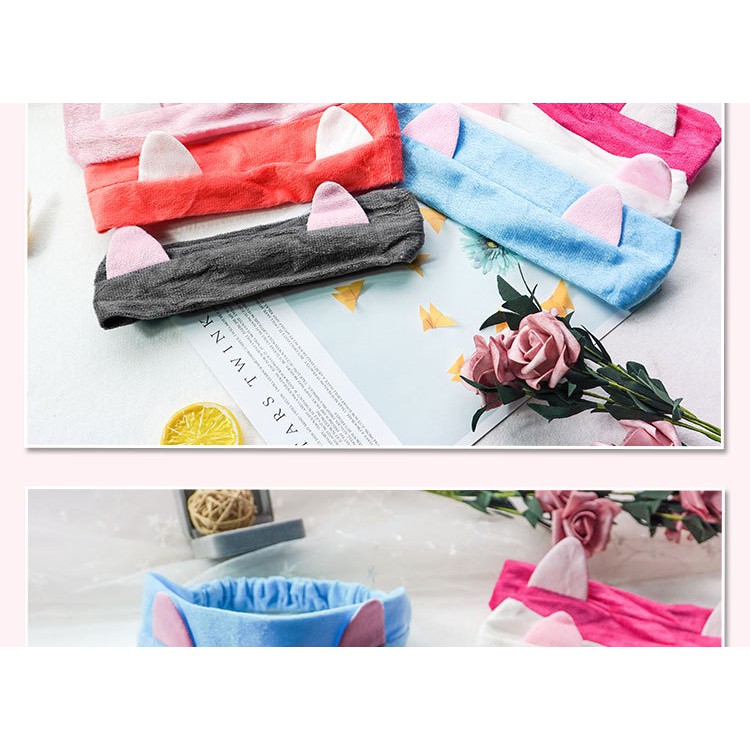 [Mã FAGOGO giảm 12% đơn 99K] (11 Màu) Băng đô turban tai mèo hàn quốc | BigBuy360 - bigbuy360.vn