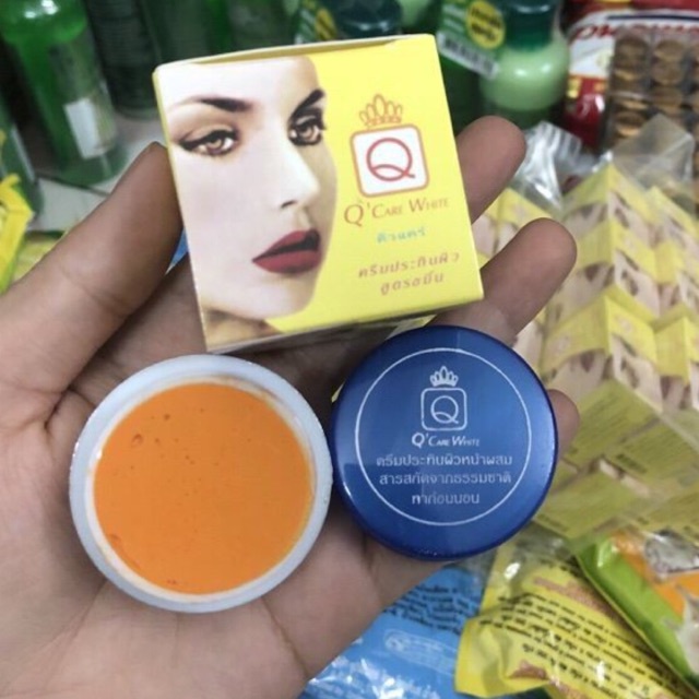 Combo 2 Hộp Kem nghệ mụn Q care Thailand