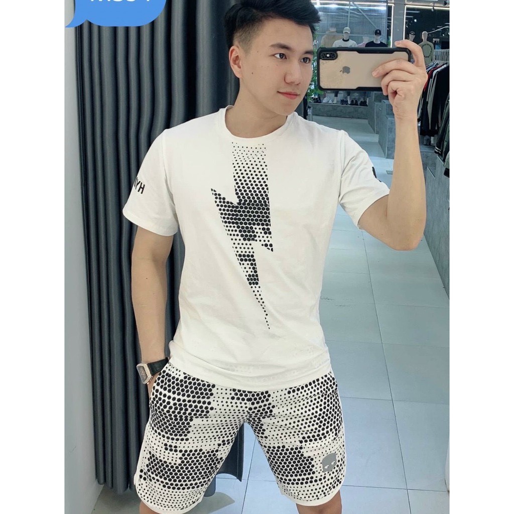 [FREESHIP] Bộ quần áo thể thao nam họa tiết in chìm 3D đẳng cấp | BigBuy360 - bigbuy360.vn