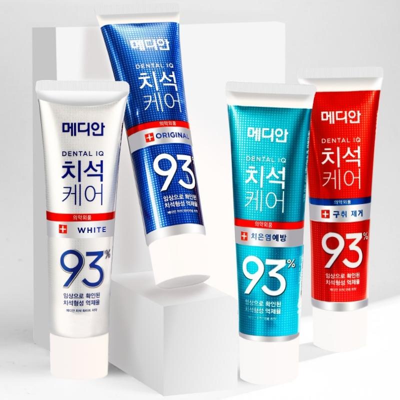 Kem Đánh Răng MEDIAN DENTAL IQ 93% Hàn Quốc 120g Chống Viêm Nướu, Giúp Làm Trắng Răng Phòng Tránh Bệnh Về Răng Miệng.