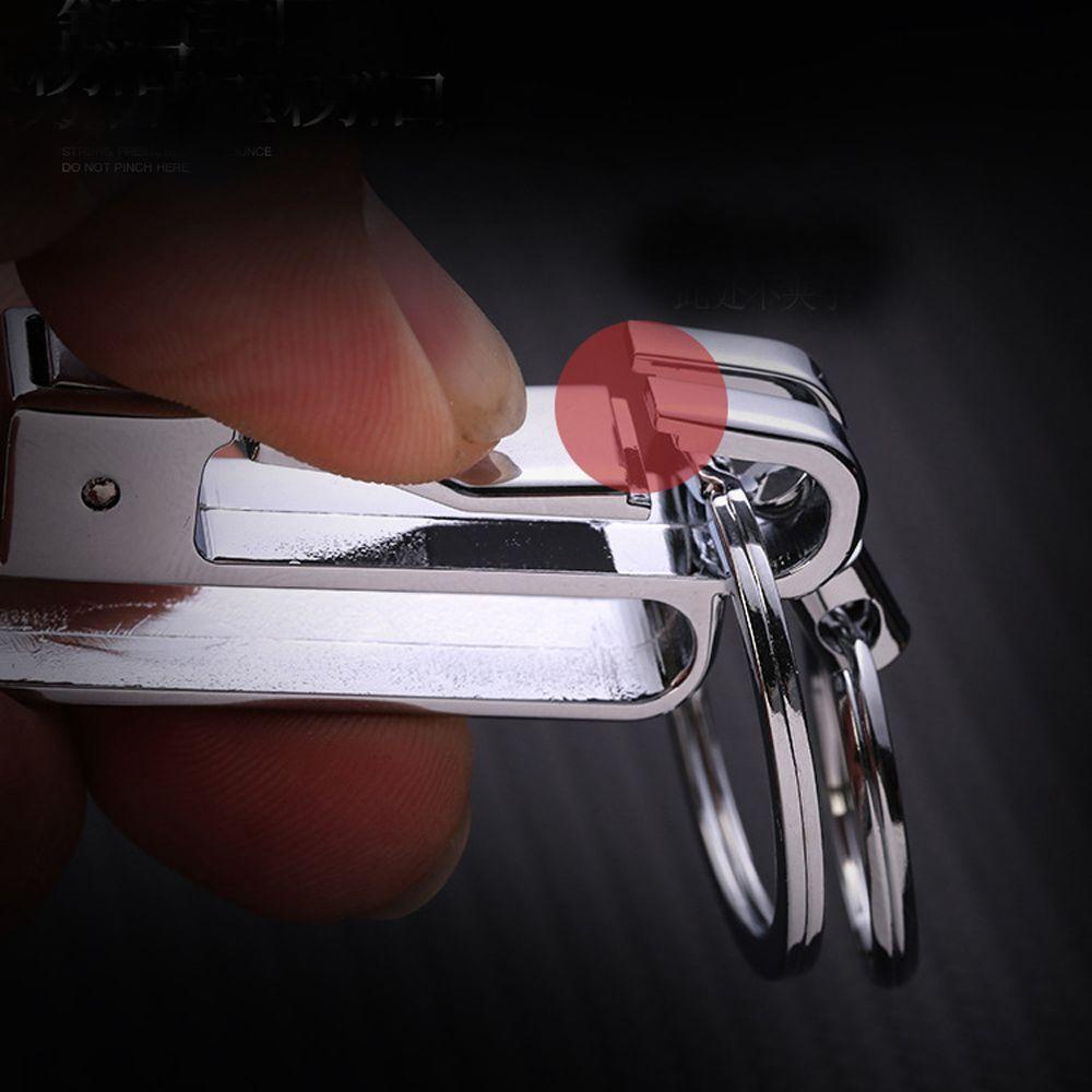 LANFY Móc Khóa Kẹp Thắt Lưng Chịu Lực Tốt Thiết Kế Độc Đáo Thời Trang Cho Nam