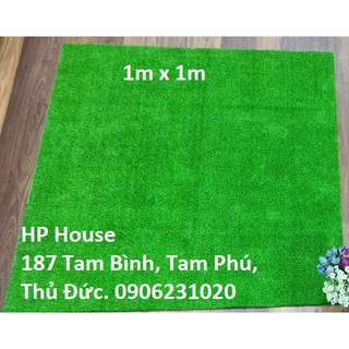 [ CỎ 1CM ] THẢM CỎ NHÂN TẠO KÍCH THƯỚC 1M X 1M CHẤT LƯỢNG CAO CẮT THEO YÊU CẦU