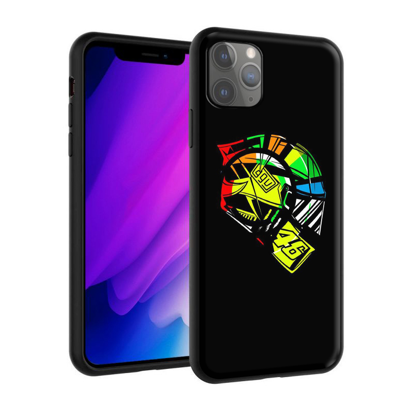 Silicone Ốp Điện Thoại tpu Silicon Mềm Hình valentino rossi vr46 Cho iphone 12 / 12 mini / 12 pro / 12 pro max / 6 6s plus 102