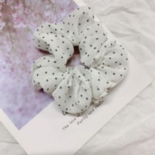 15Chun tóc scrunchies vải
