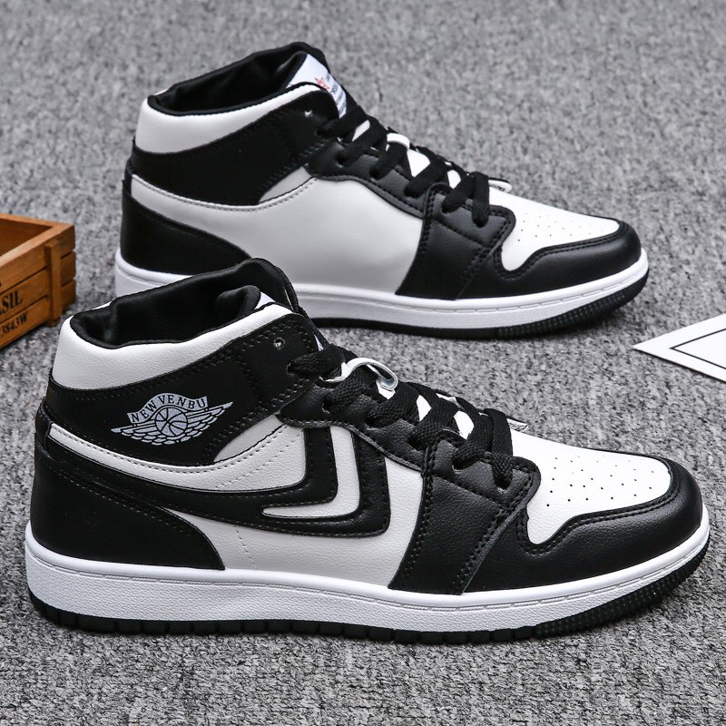 Giày bốt nam cổ cao đế khâu 2 màu New Venbu cao cấp phong cách đẹp độc lạ hott | BigBuy360 - bigbuy360.vn