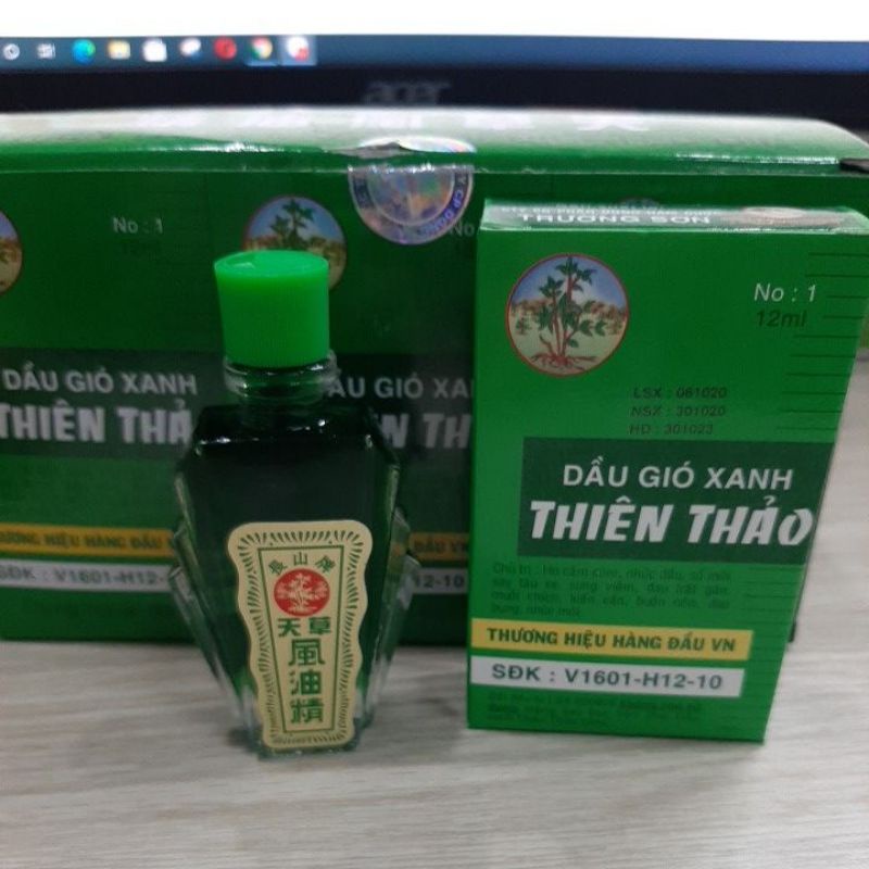 Dầu gió xanh thiên thảo