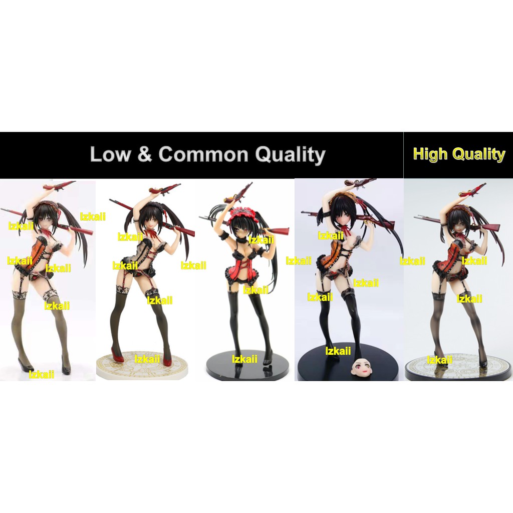 Mô Hình Nhân Vật Tokisaki Kurumi Hoạt Hình Date A Live Tỉ Lệ 1 / 8 27 cm