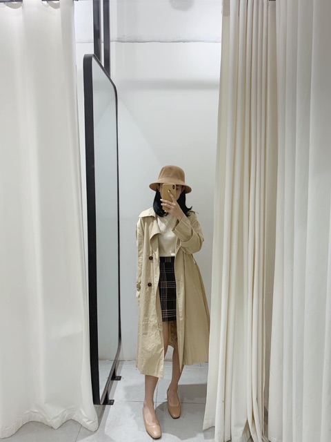 Áo mangto dáng dài